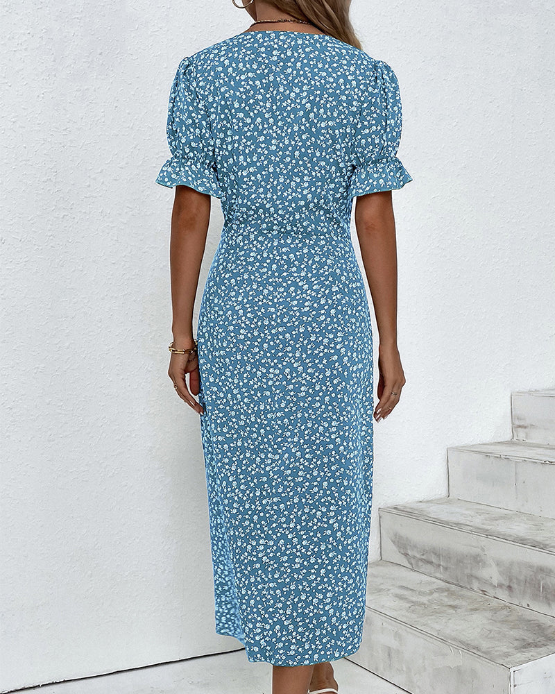 Diana™ | Vestido Elegante Floreado
