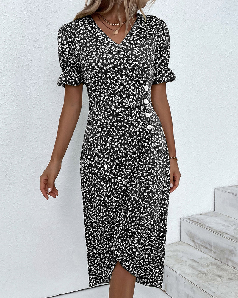 Diana™ | Vestido Elegante Floreado