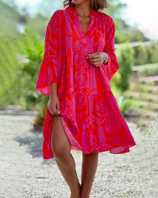 Eugenia™ | Vestido Boho Fresco