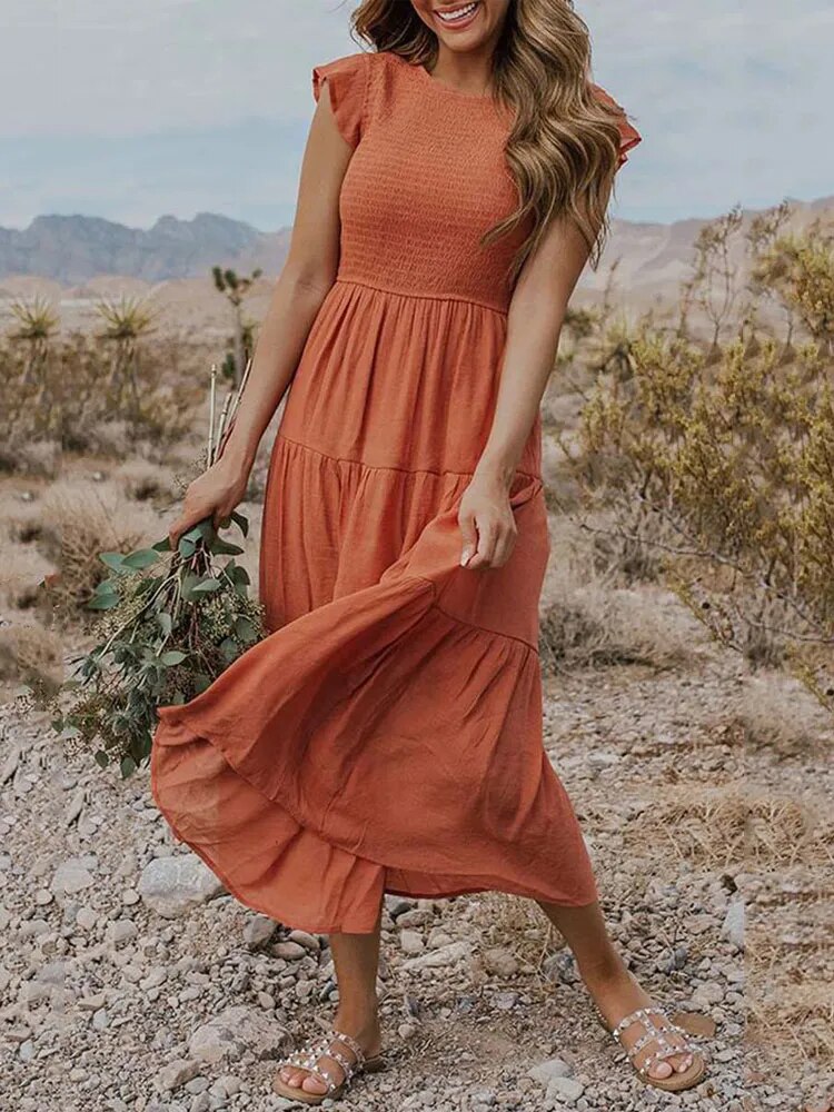 Celia™ | Vestido Elegante con Cobertura Abdominal