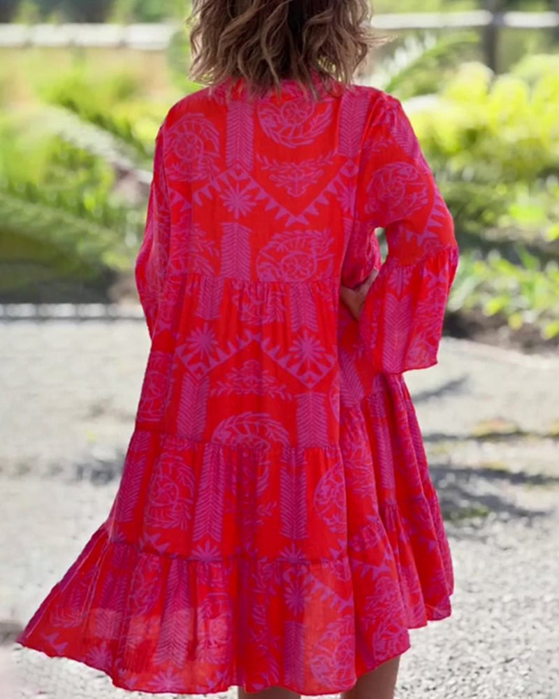 Eugenia™ | Vestido Boho Fresco