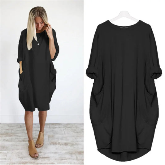 Letty™️ - Vestido Cómodo con Cobertura para el Vientre