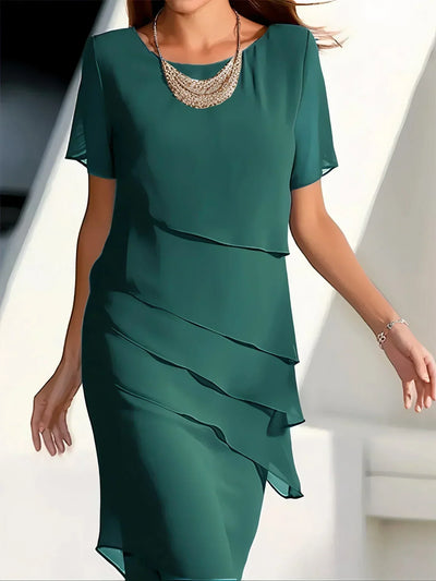 Olivia™️ | Vestido Estiloso con Cobertura de Abdomen