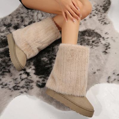 Savannah - Botas Elegantes de Invierno con Piel