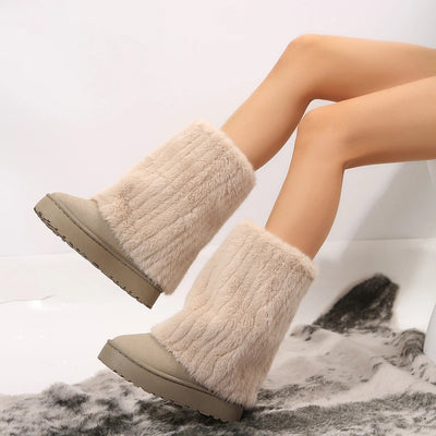 Savannah - Botas Elegantes de Invierno con Piel