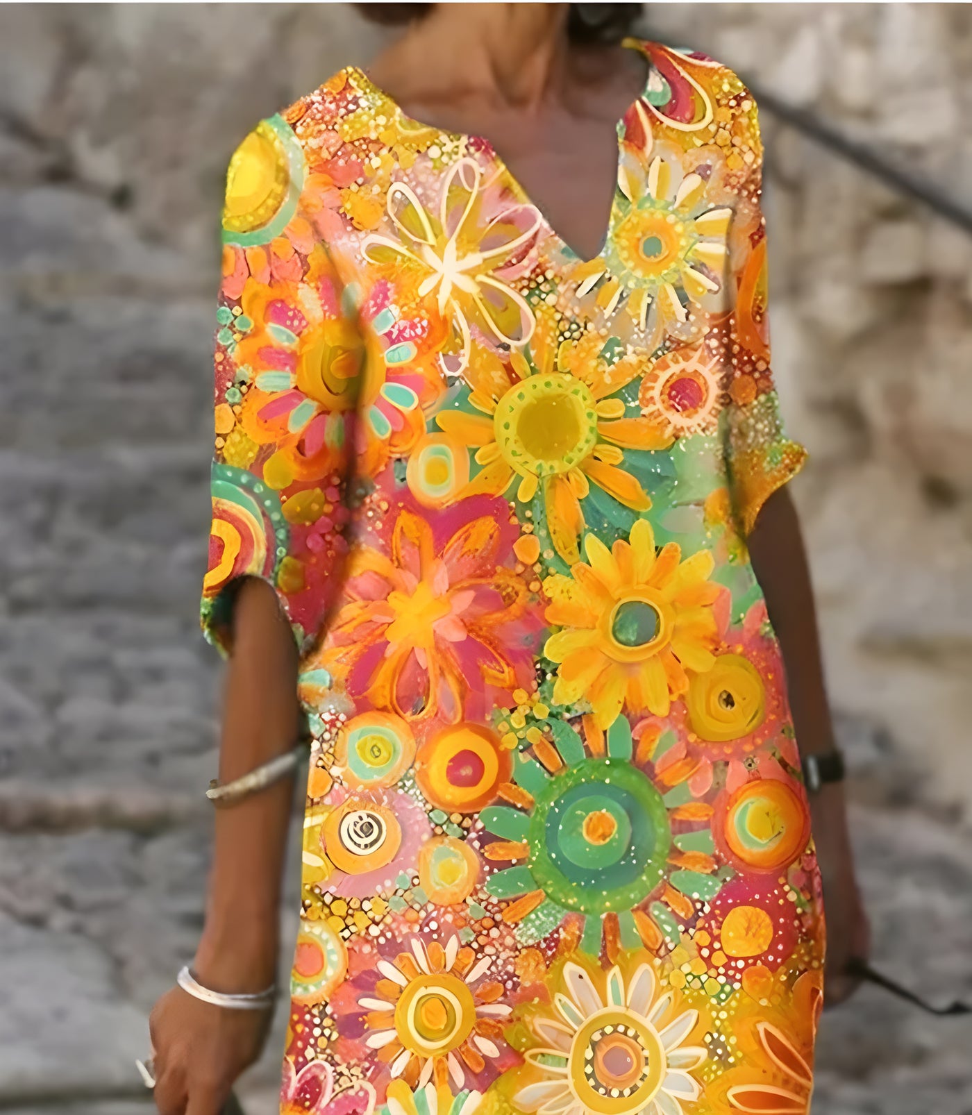 Patricia™ | Vestido Floral Elegante