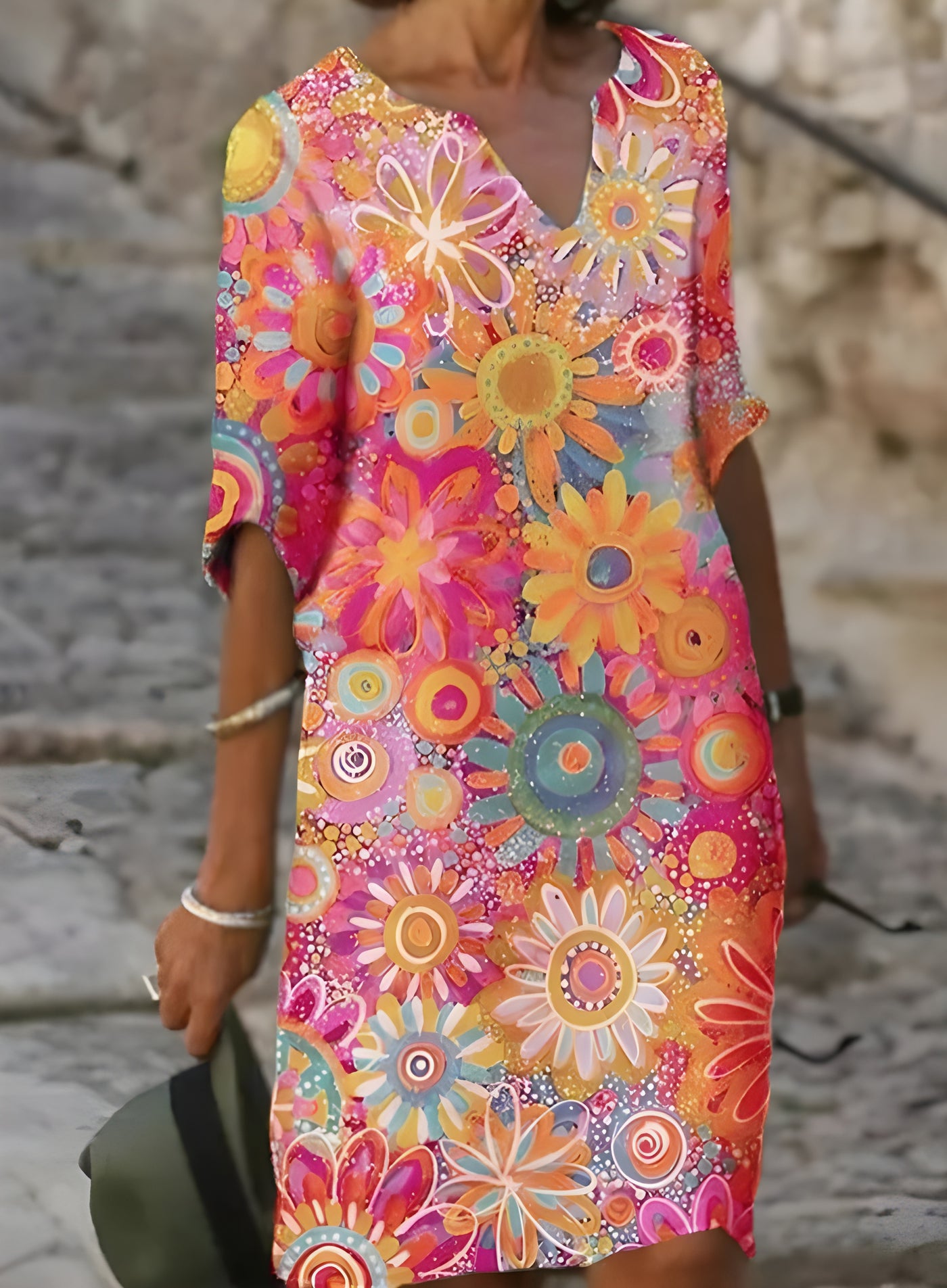 Patricia™ | Vestido Floral Elegante