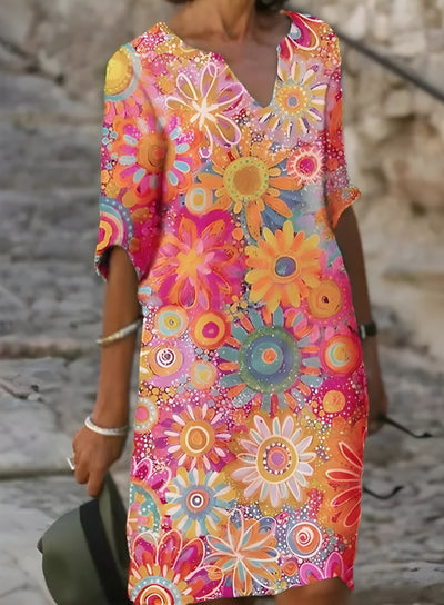 Patricia™ | Vestido Floral Elegante