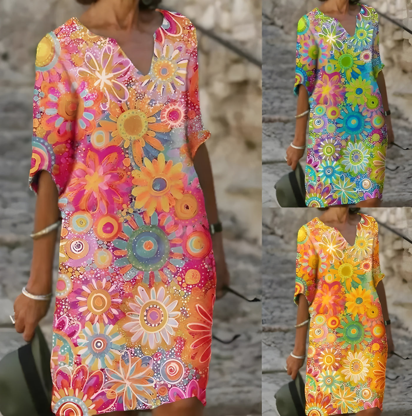 Patricia™ | Vestido Floral Elegante