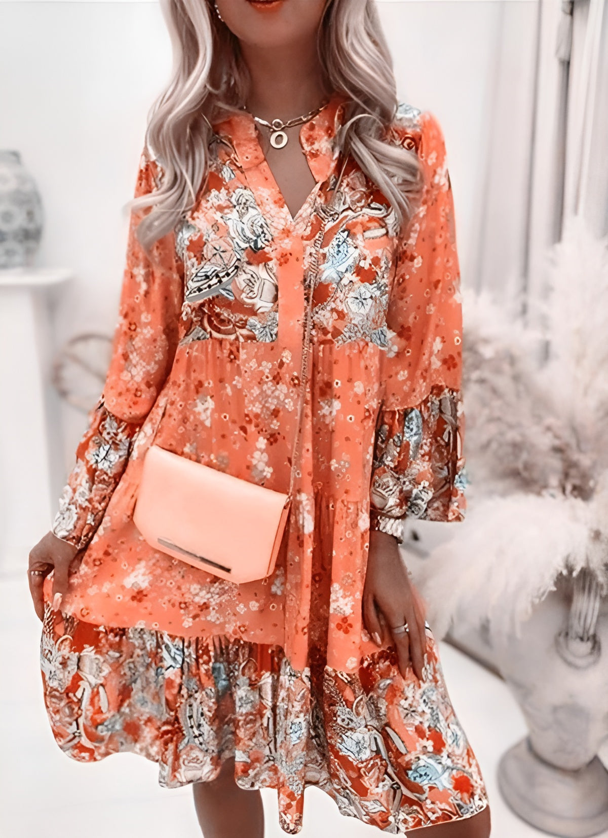 Julia™ | Vestido de Verano con Estampado Floral