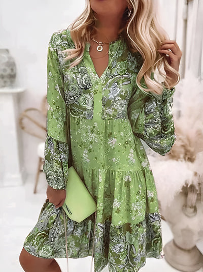 Julia™ | Vestido de Verano con Estampado Floral