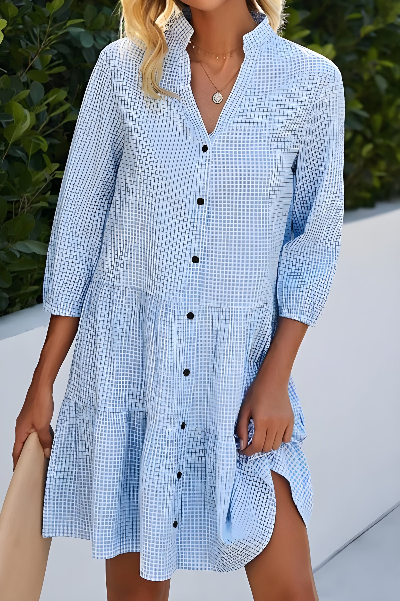 Ángela™️ | Elegancia Atemporal en Azul Real