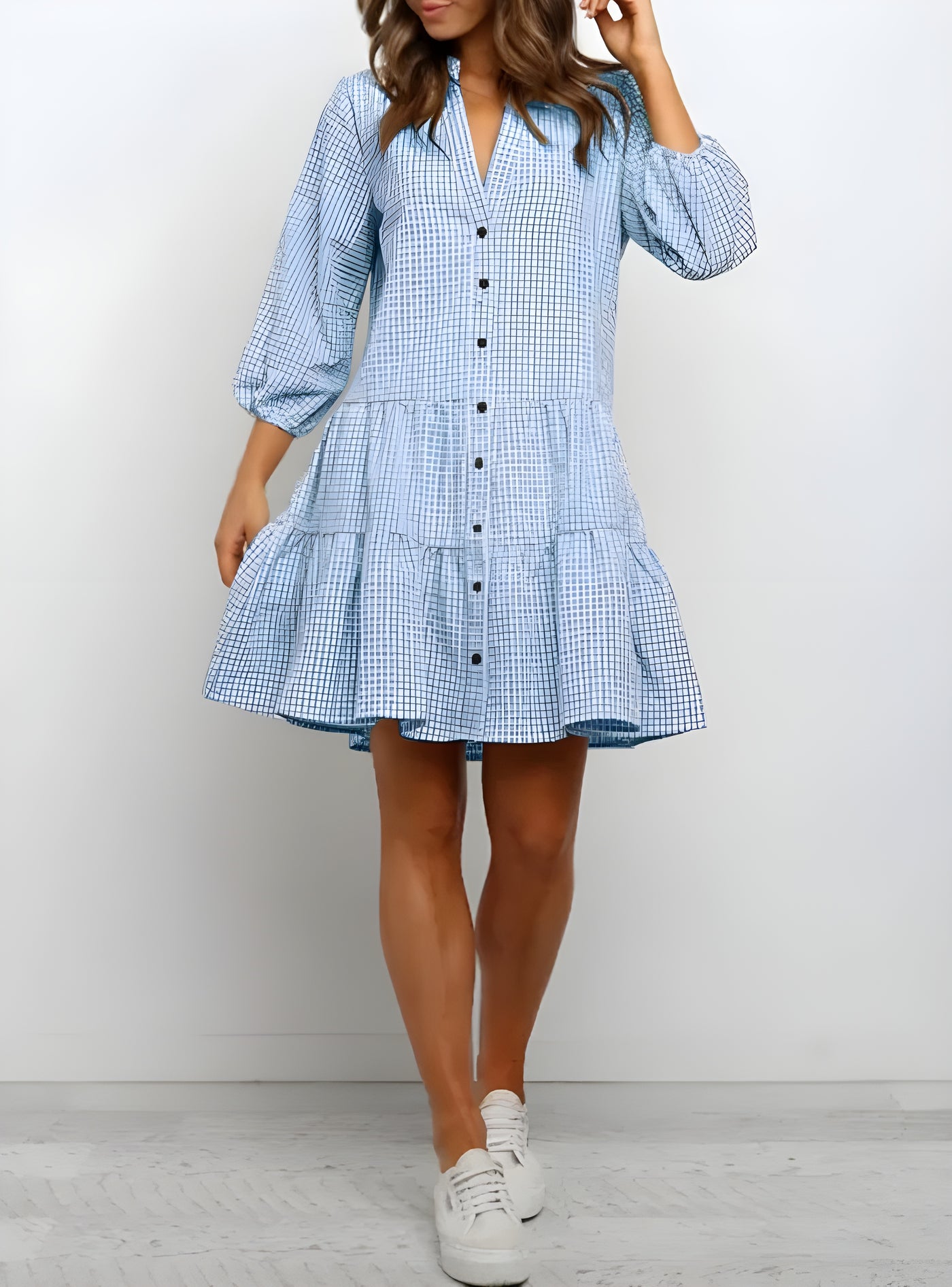 Ángela™️ | Elegancia Atemporal en Azul Real