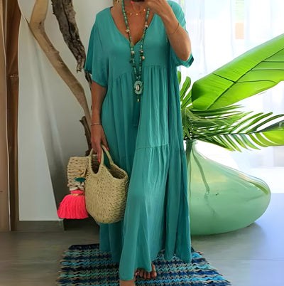 Rosario™ | El Vestido de Algodón y Lino Definitivo para el Verano