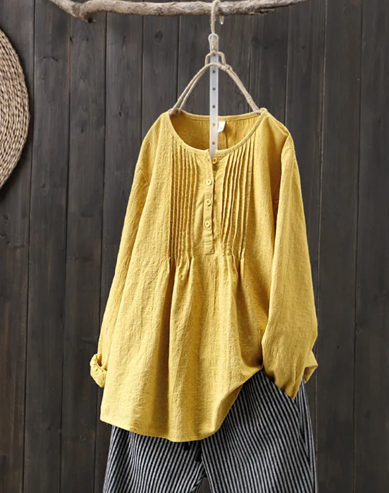 Martina™️ | Tummy Covering Tunic Blouse