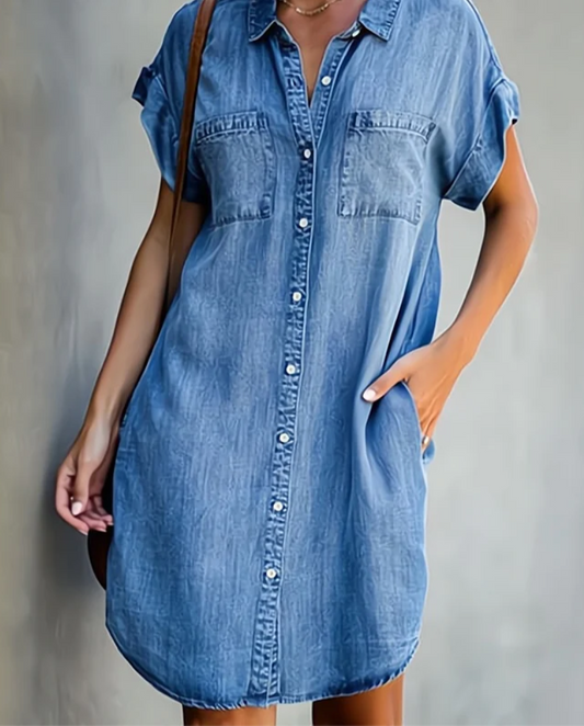 Esther™️ | El Vestido Vaquero Perfecto para Cualquier Ocasión