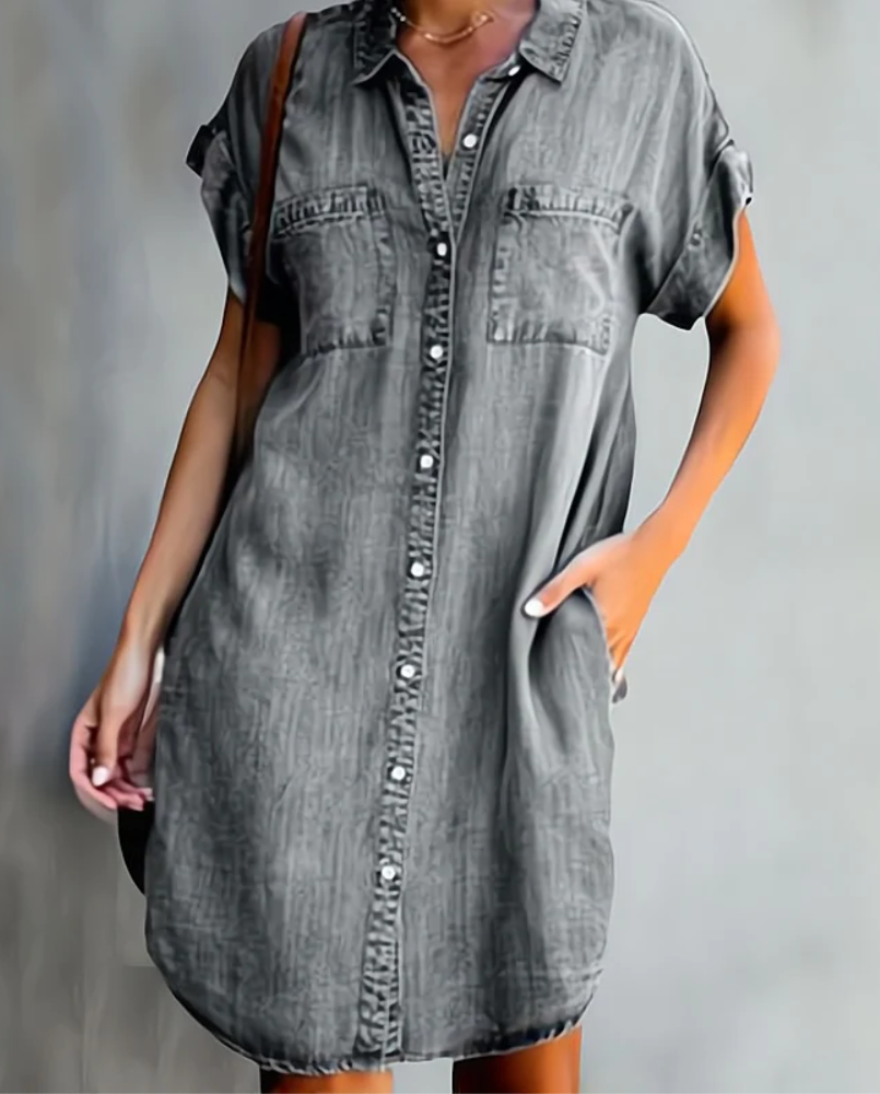 Esther™️ | El Vestido Vaquero Perfecto para Cualquier Ocasión