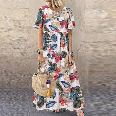 Dolores™ | Deslumbrante Vestido Maxi Floral
