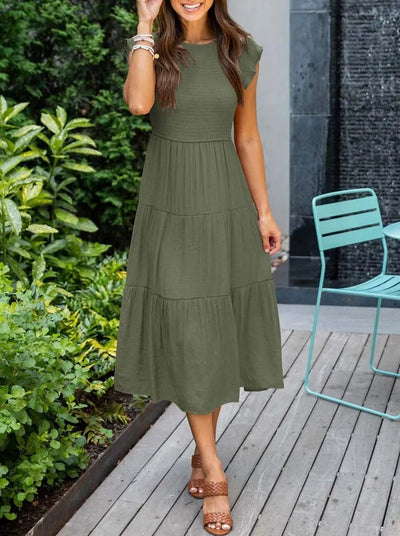 Celia™ | Vestido Elegante con Cobertura Abdominal
