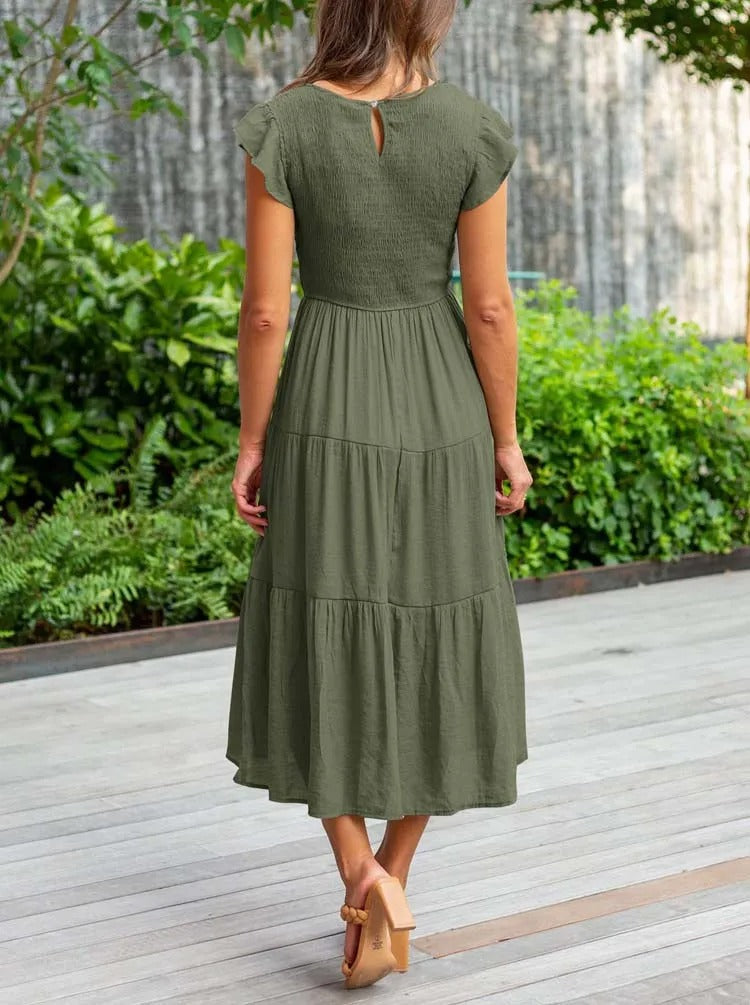 Celia™ | Vestido Elegante con Cobertura Abdominal