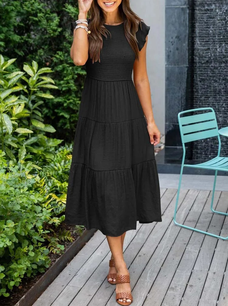 Celia™ | Vestido Elegante con Cobertura Abdominal