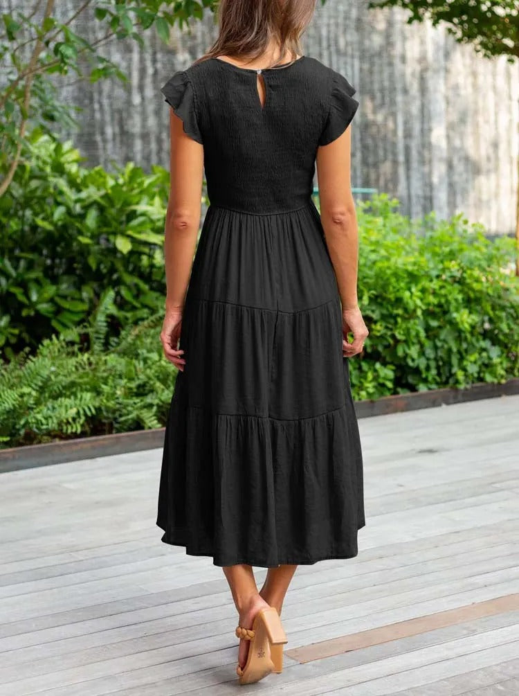 Celia™ | Vestido Elegante con Cobertura Abdominal