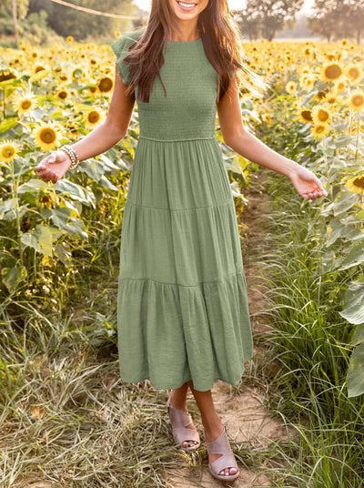 Celia™ | Vestido Elegante con Cobertura Abdominal