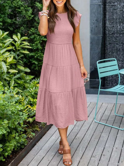 Celia™ | Vestido Elegante con Cobertura Abdominal