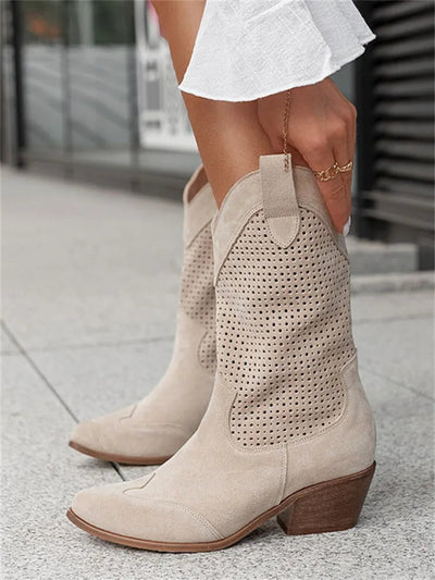 Ellie - Botas Western con Estilo Chic