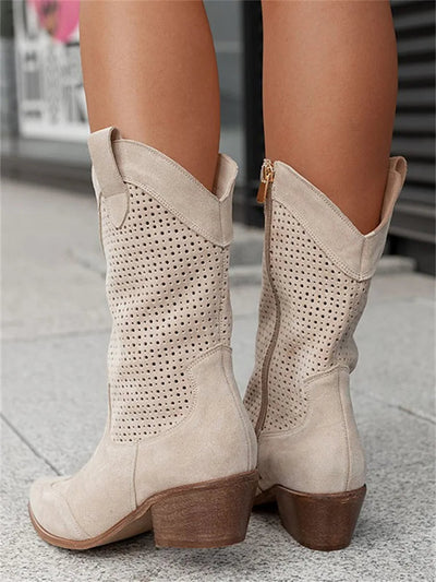 Ellie - Botas Western con Estilo Chic