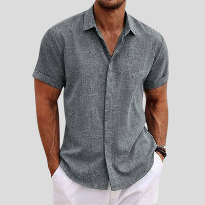 Javier™ | Camisa de Lino Ligera para Cualquier Ocasión