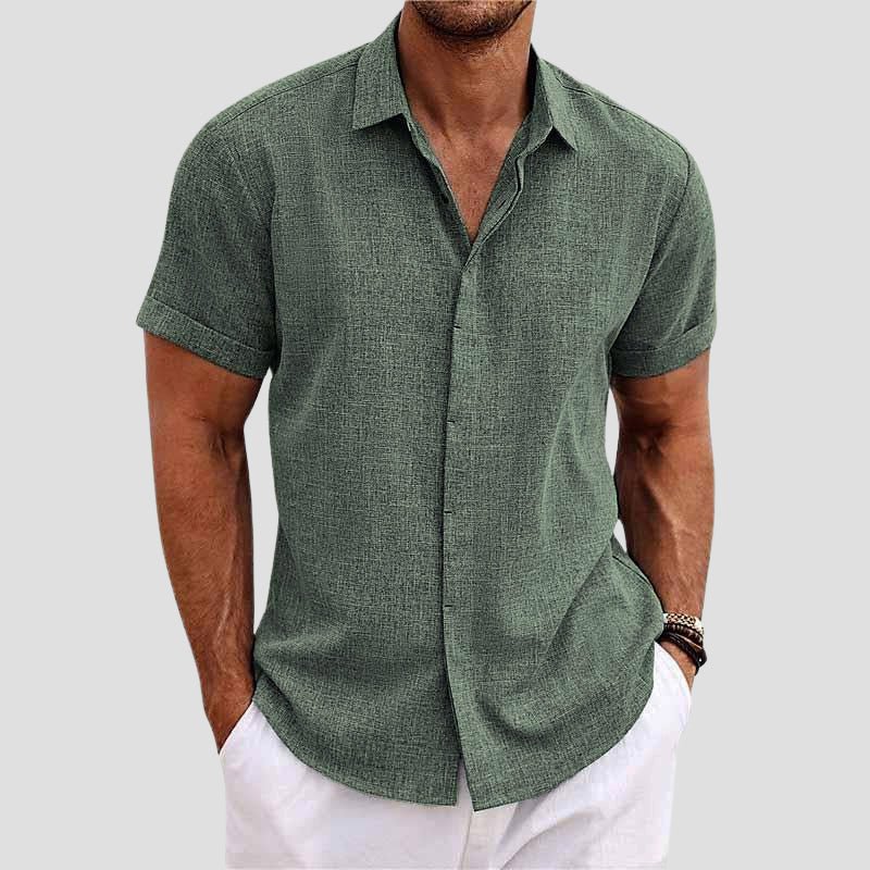 Javier™ | Camisa de Lino Ligera para Cualquier Ocasión