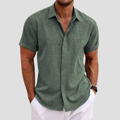 Javier™ | Camisa de Lino Ligera para Cualquier Ocasión