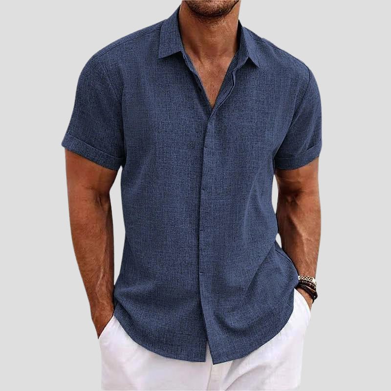Javier™ | Camisa de Lino Ligera para Cualquier Ocasión