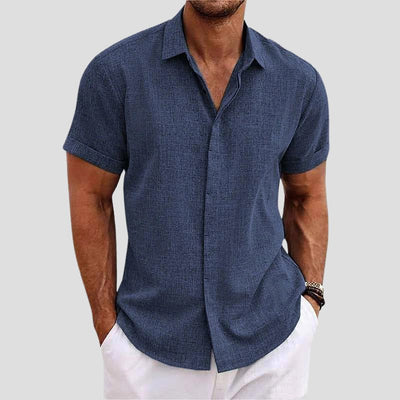 Javier™ | Camisa de Lino Ligera para Cualquier Ocasión