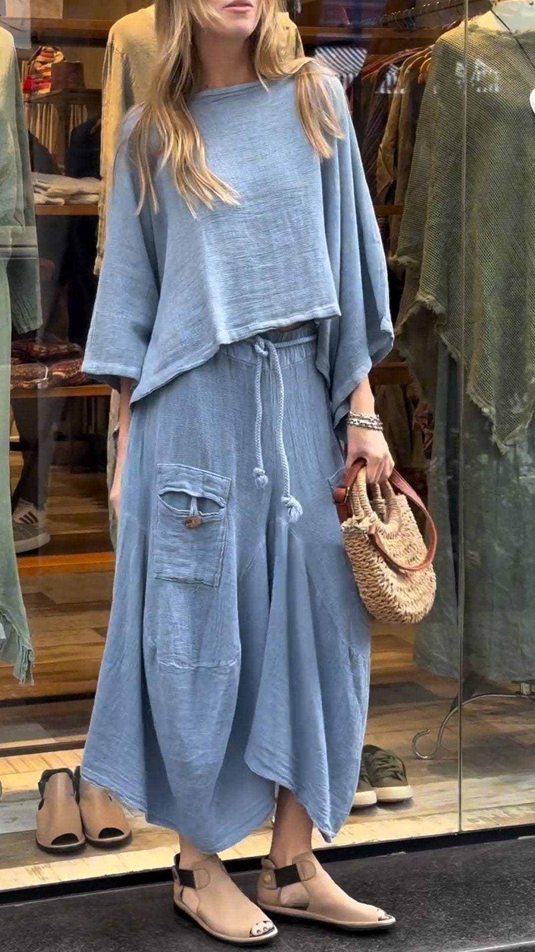 Marisol™️ | Conjunto de Dos Piezas que Cubre el Vientre