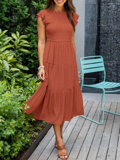 Celia™ | Vestido Elegante con Cobertura Abdominal
